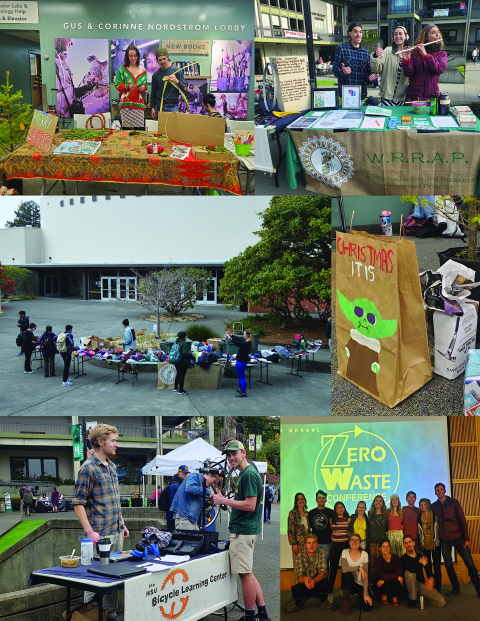 Collage image of WRRAP events 